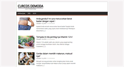 Desktop Screenshot of cursos-de-moda.com